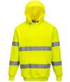 PW055 B304 Portwest Hi-Vis Hoodie Yellow colour image